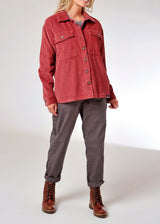 Budleigh Overshirt Dusk Pink