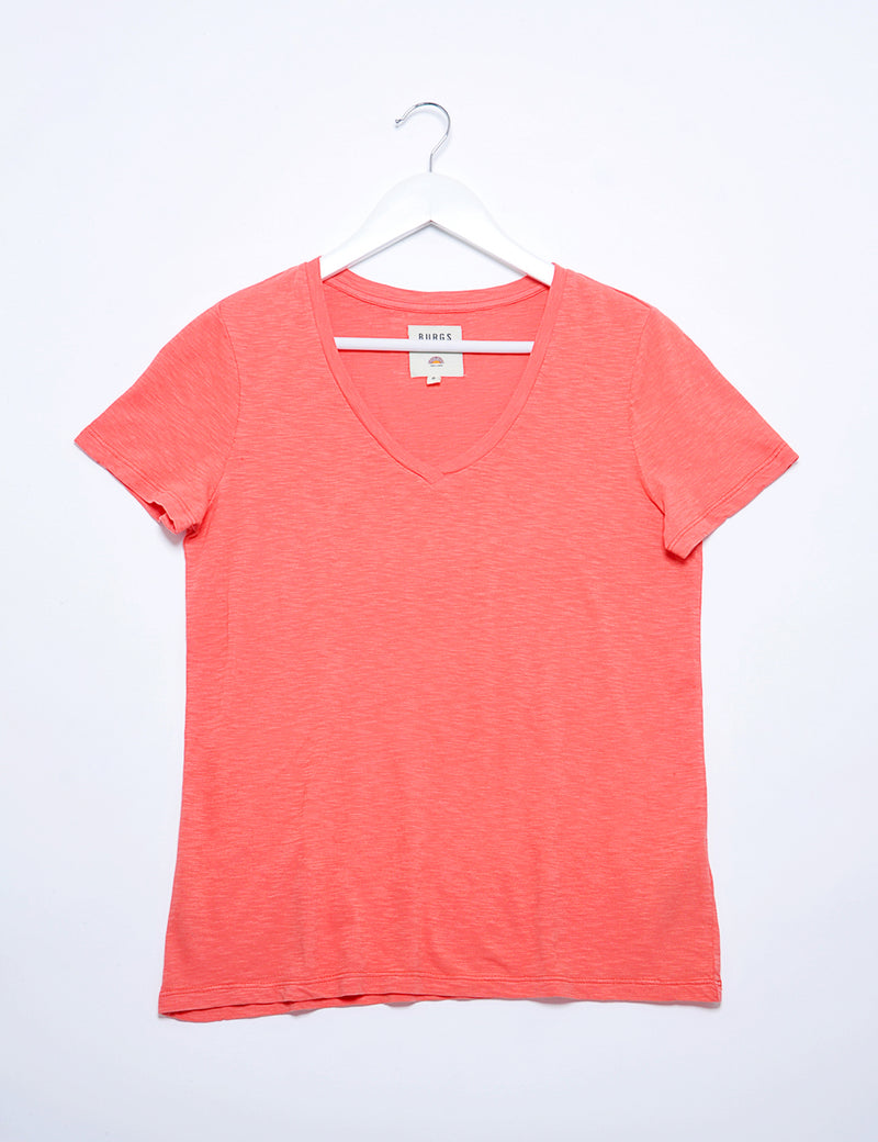 Brocton Tee in Tomato