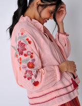 Hersham Blouse in Pink