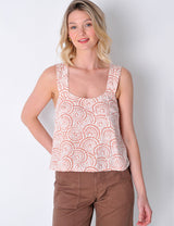 Cutmere Top in Stone