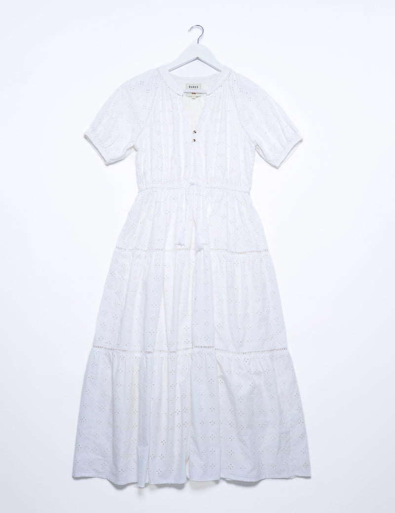 Brooks Dress in Off White