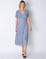 Mellion Dress in Blue