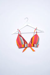 Saltburn Bikini Top Multistripe