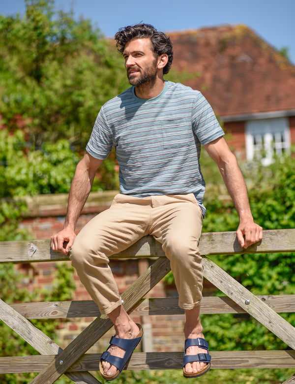 Hunstanton Tee in Blue Haze