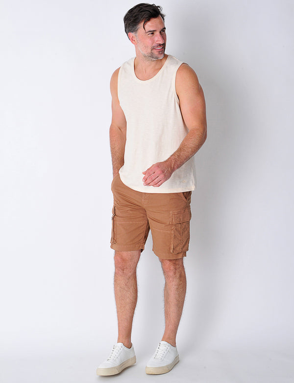 Northleigh Shorts in Dark Ochre