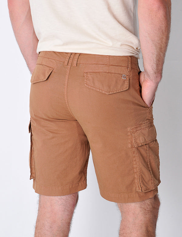 Northleigh Shorts in Dark Ochre