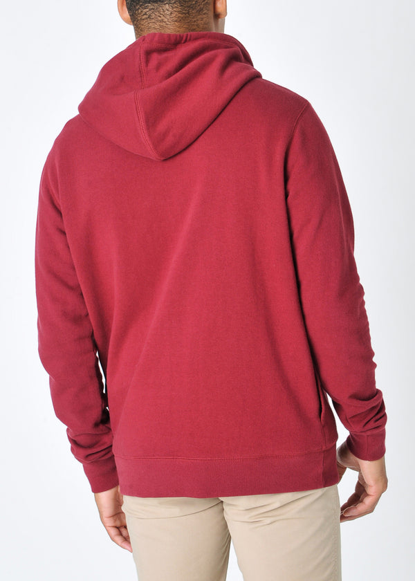 Newton Hoodie Cabernet Burgundy