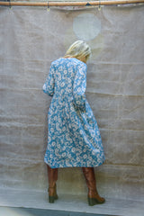 Freya Blue Floral Dress