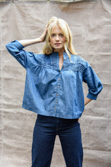 Annie Chambray Blouse