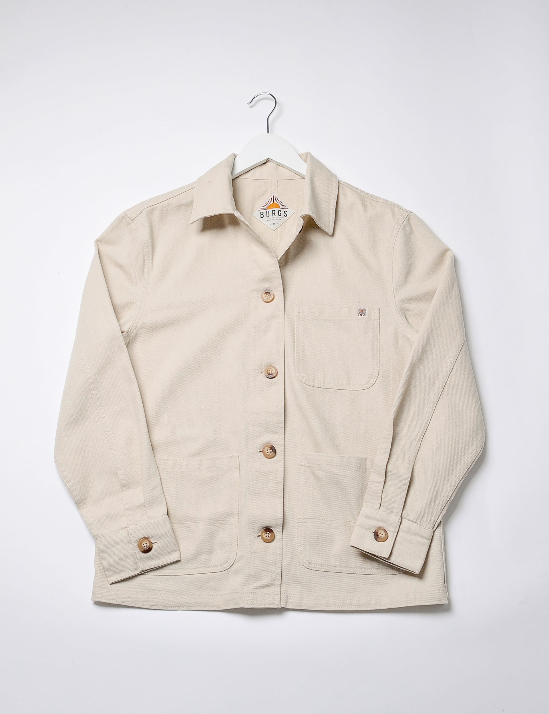 Zenner Jacket in Pale Stone – Burgs.com